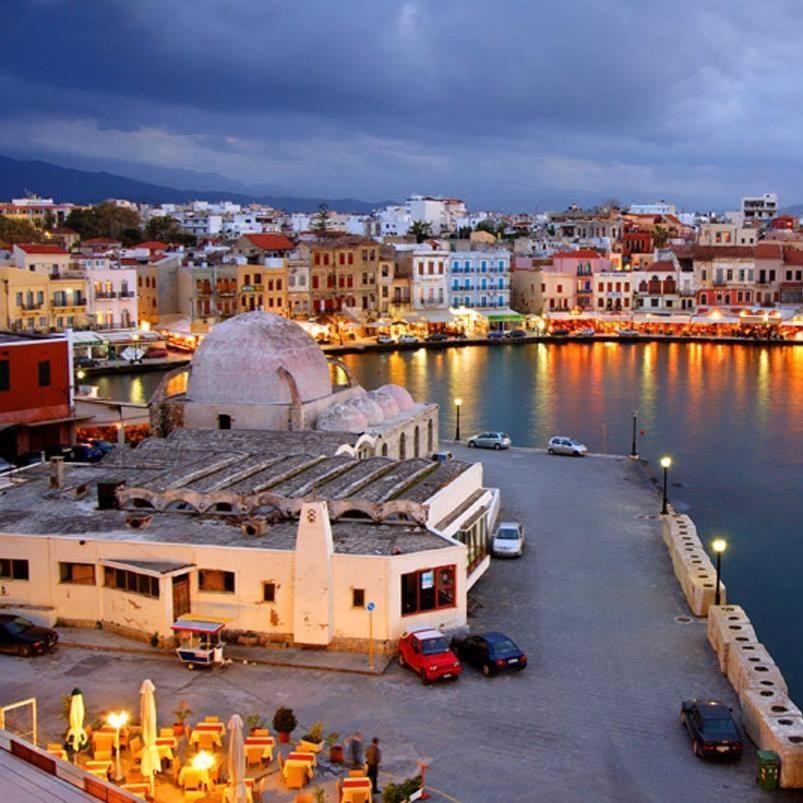 Mythos Old Harbour Villa Chania  ภายนอก รูปภาพ